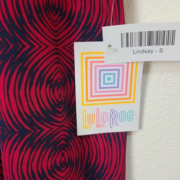 LuLaRoe New Lindsay Kimono Womens Sz Small Open Front Draped Cardigan Cover Up - Picture 9 of 12